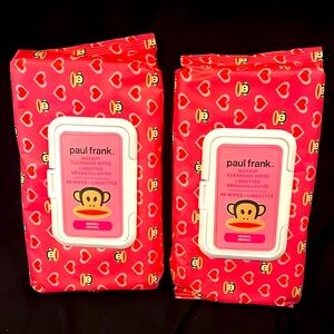 2 PACKS

Paul Frank Makeup Remover Wipes - 

Pink - RETINOL MAKEUP REMOVER WIPES